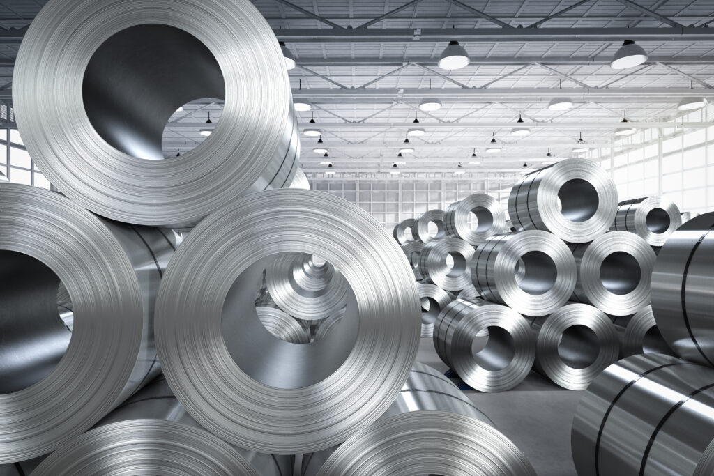 roll of steel sheet in factory - Trade Info priemysle