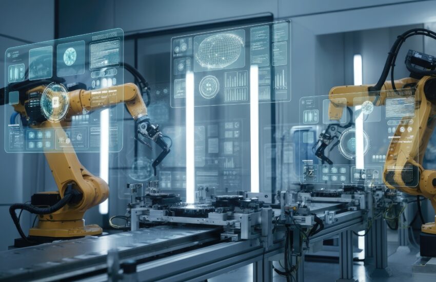 robotic production line