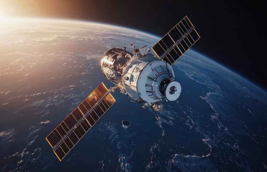 Satelit. Zdroj obrázku: Adobe Stock