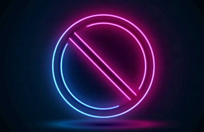 Zákaz. Zdroj fotky: Adobe Stock (Generováno AI)